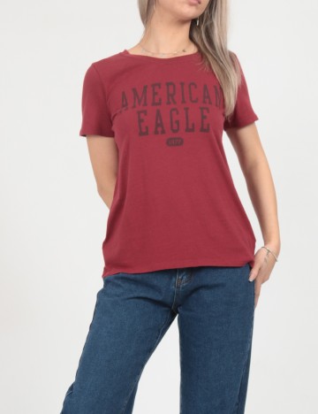 
						Tricou American Eagle, visiniu