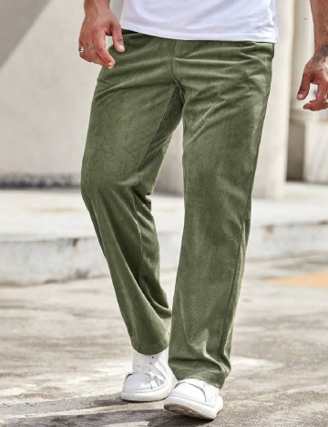 Pantaloni SHEIN, verde