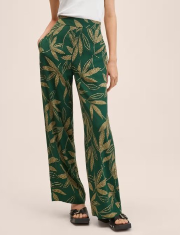 Pantaloni Mango, verde