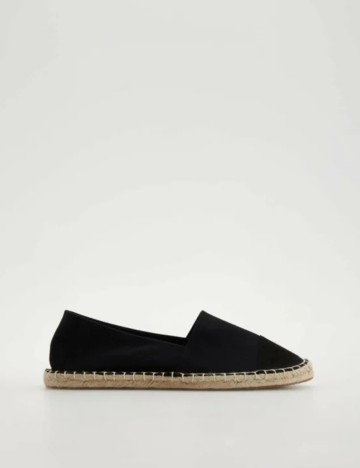 Espadrile Reserved, negru, 36