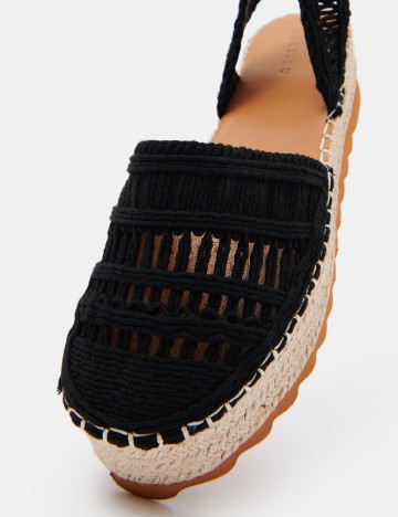 Espadrile Mohito, negru