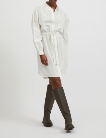 Rochie scurta Vila, alb