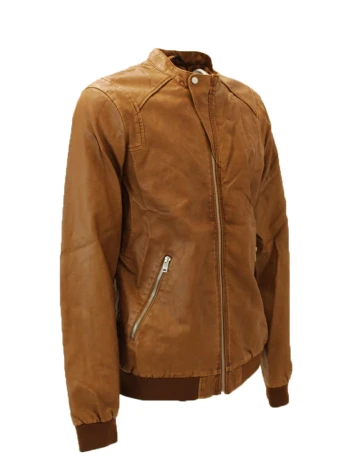 Geaca Pull&Bear, maro, L Maro