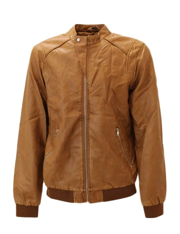 Geaca Pull&Bear, maro, L Maro