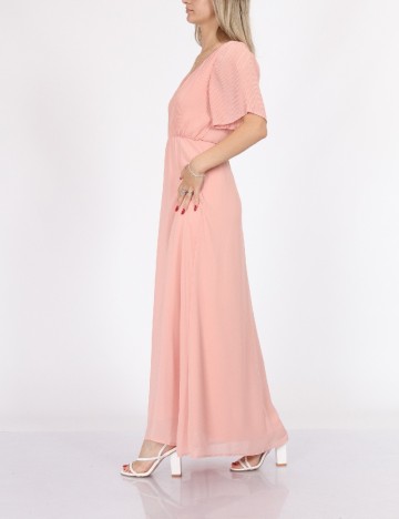 Rochie lunga Vila, roz, 38