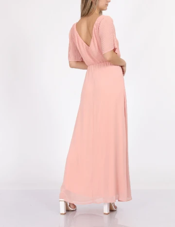 Rochie lunga Vila, roz, 38
