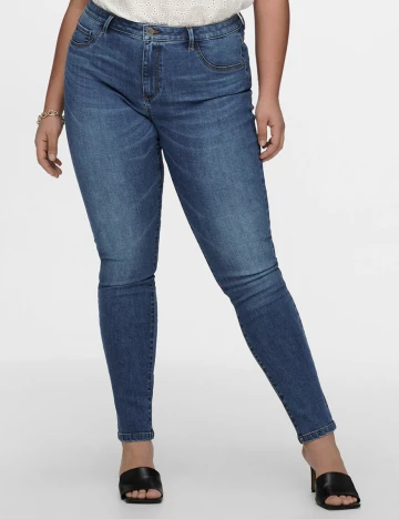 Blugi Only Carmakoma, albastru