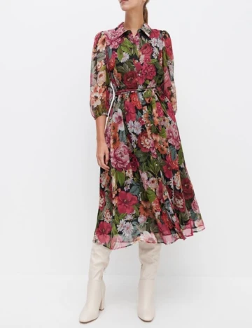 Rochie medie Reserved, floral, 42