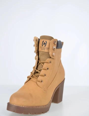 Botine CROPP, maro, 37