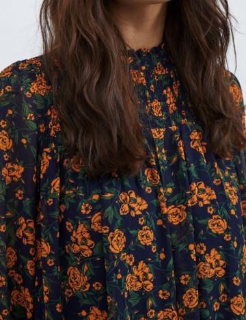 Rochie medie Vila, floral, 38
