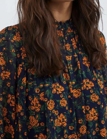 Rochie medie Vila, floral, 38