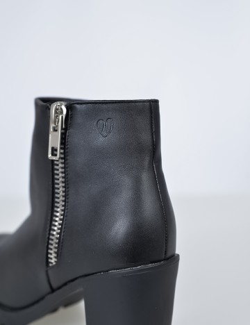 Botine Cleillin, negru, 38