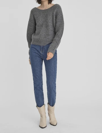 Pulover Vero Moda, gri, XS Gri