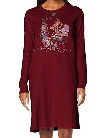 Rochie de noapte Triumph, grena