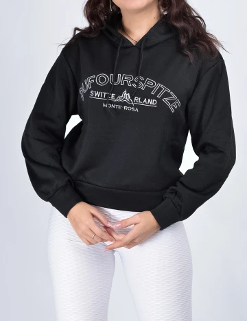 Hanorac SHEIN, negru, XS Negru