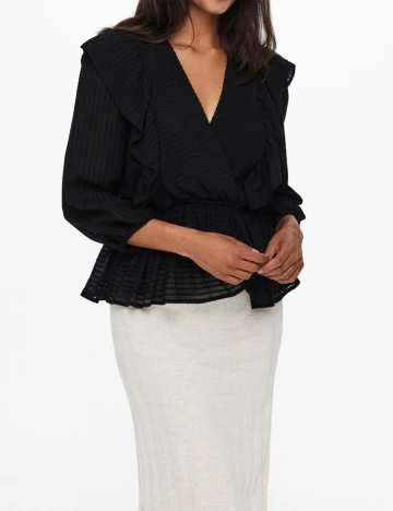 Bluza Only, negru, M