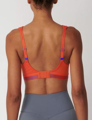 Bustiera Cardio Cloud Triumph, portocaliu, 80E