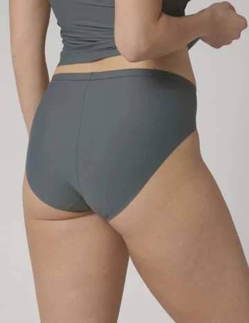 Chilot, plus size Triumph, gri inchis, ONE SIZE
