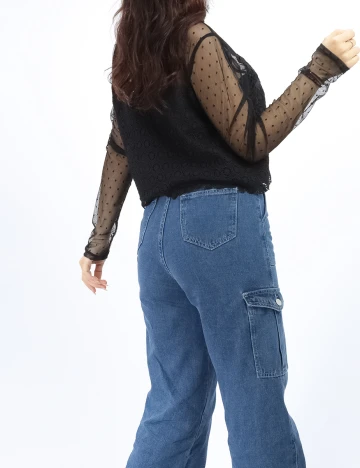 Bluza New look, negru, 44