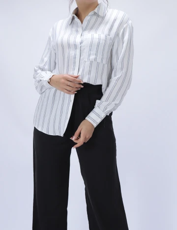 Camasa New look, alb, 38 Alb
