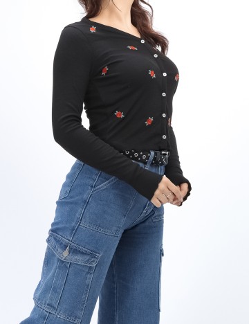 Cardigan New look, negru, 38