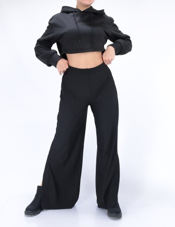 Pantaloni New look, negru, 38