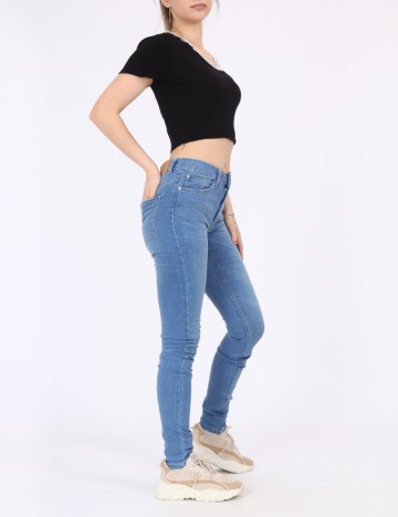 Blugi Jacqueline de Yong, albastru, S/36