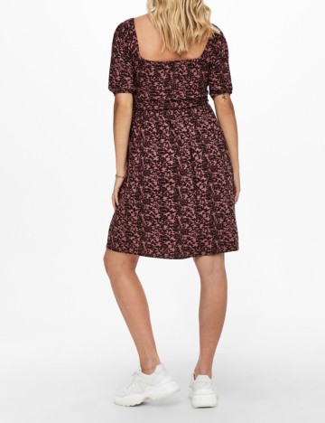 Rochie Scurta Only Maternity, roz pudra inchis, XS