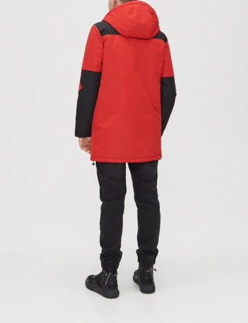 Geaca impermeabila CROPP, rosu, M