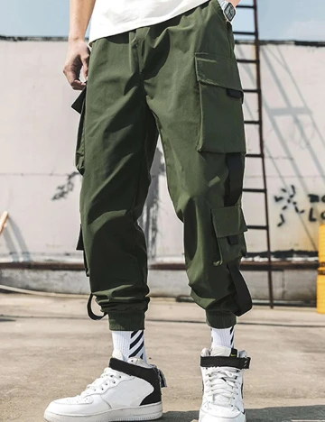 Pantaloni SHEIN, verde, L