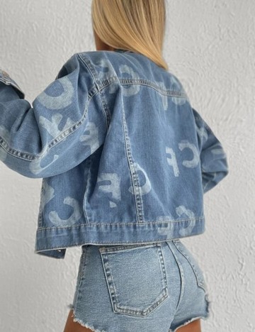 Jacheta Veto Jeans, albastru, M