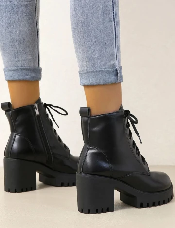 Botine SHEIN, negru