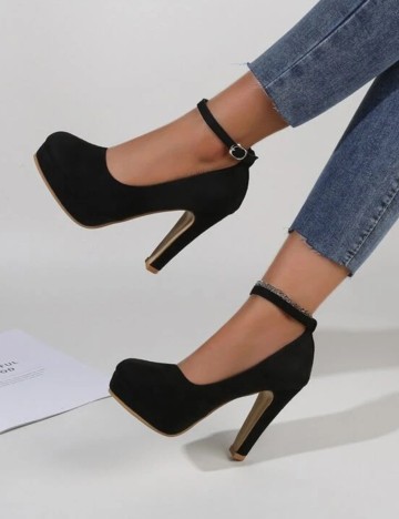 Pantofi SHEIN, negru, 40