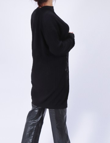Cardigan SHEIN, negru, S