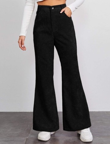 Pantaloni SHEIN, negru, XL