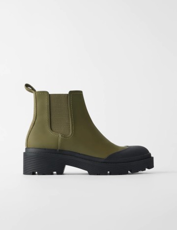 Ghete Zara, verde, 36