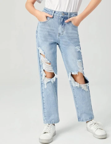 Blugi Shein Kids, albastru