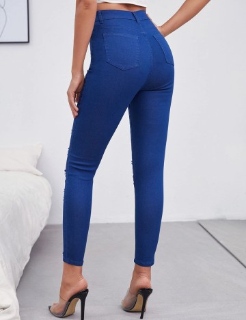 Blugi SHEIN CURVE, albastru, 3XL