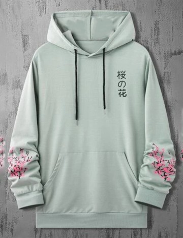 Hanorac SHEIN, turcoaz, L