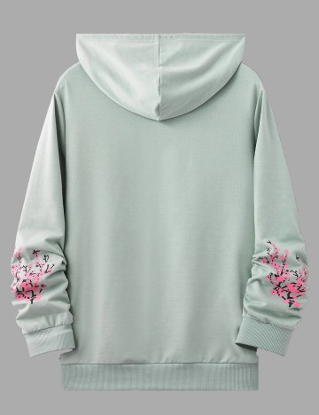 Hanorac SHEIN, turcoaz, L