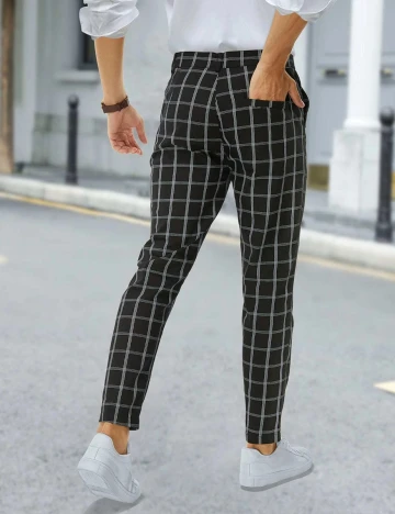 Pantaloni SHEIN, negru, XXL