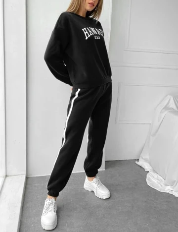 Compleu SHEIN, negru, L Negru