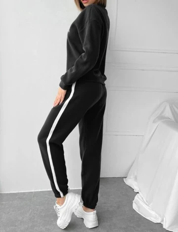 Compleu SHEIN, negru, L Negru