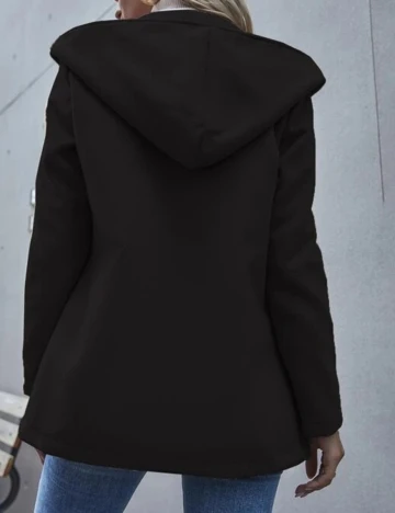 Palton SHEIN, negru, M Negru