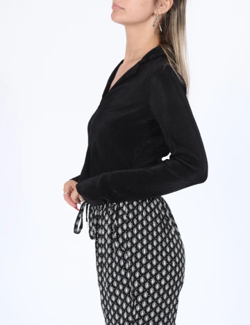 Camasa Bershka, negru, M