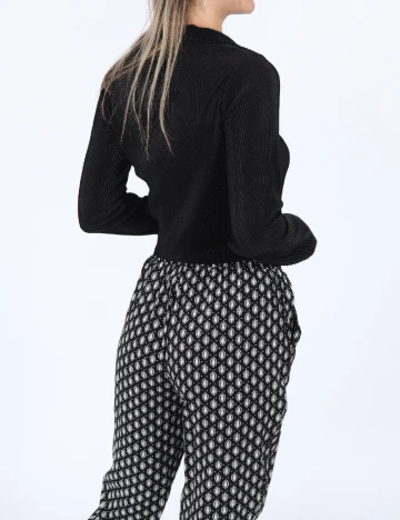 Camasa Bershka, negru, M