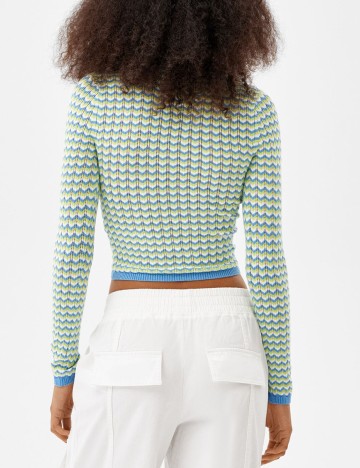 Top Bershka, mix culori, XS