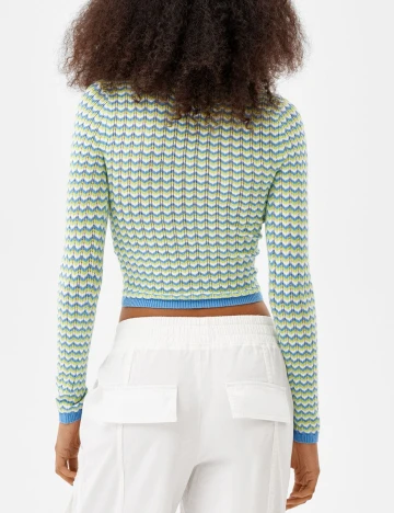 Top Bershka, mix culori, XS