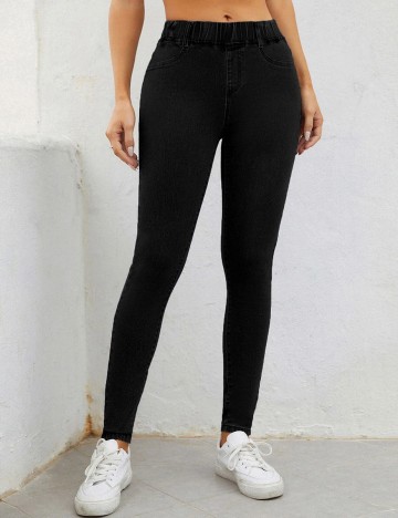 
						Blugi SHEIN, negru