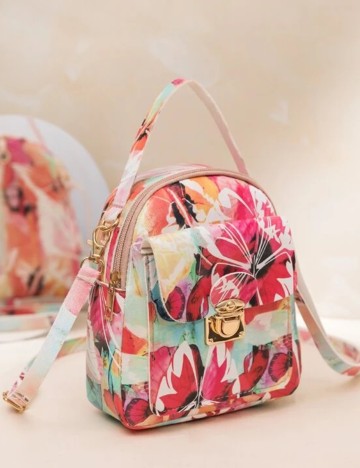 Rucsac SHEIN, floral, ONE SIZE